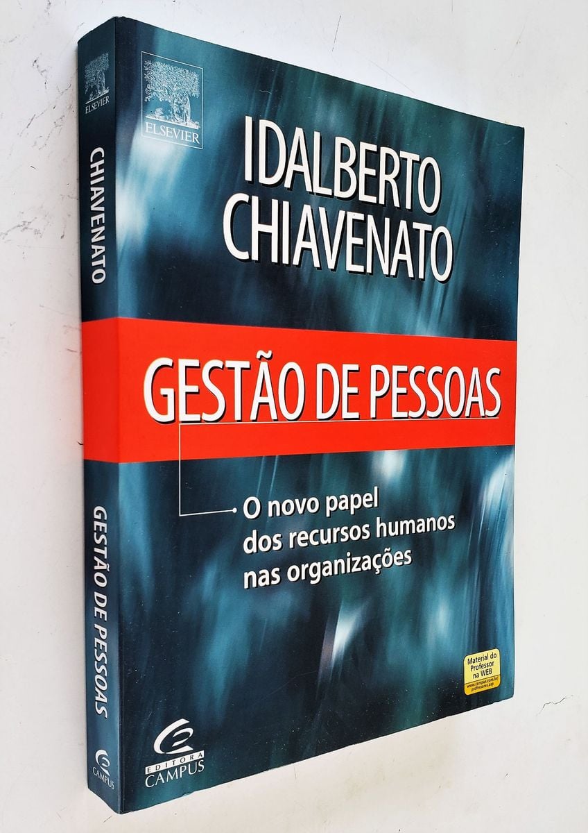 Gestão de Pessoas - Idalberto Chiavenato | Livro Campus Usado 36885370 ...