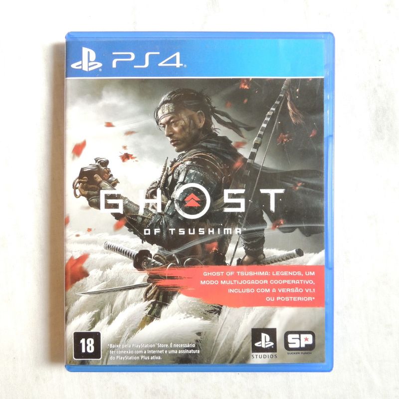 Jogo Ghost Of Tsushima PS4