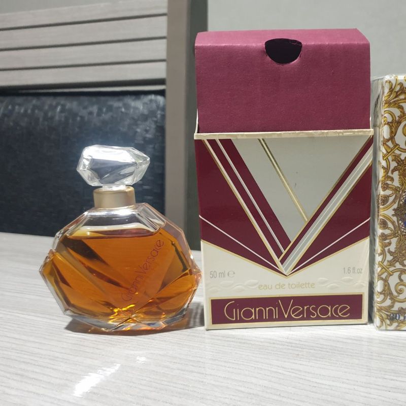 Gianni Versace Perfume 50ml Original Italiano 1982 Vintage Eau de
