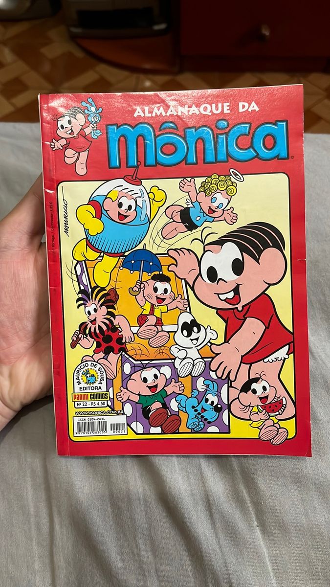 Gibi Almanaque Da Mônica Livro Panini Comics Usado 87035674 Enjoei 8222