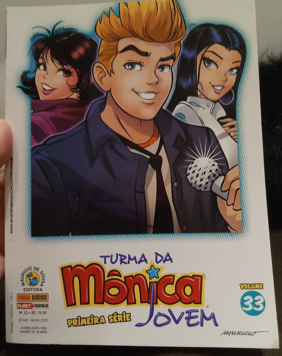 Gibi Da Turma Da Mônica Jovem Primeira Série Números 71 72 E 73 Livro Panini Comics Usado 2639