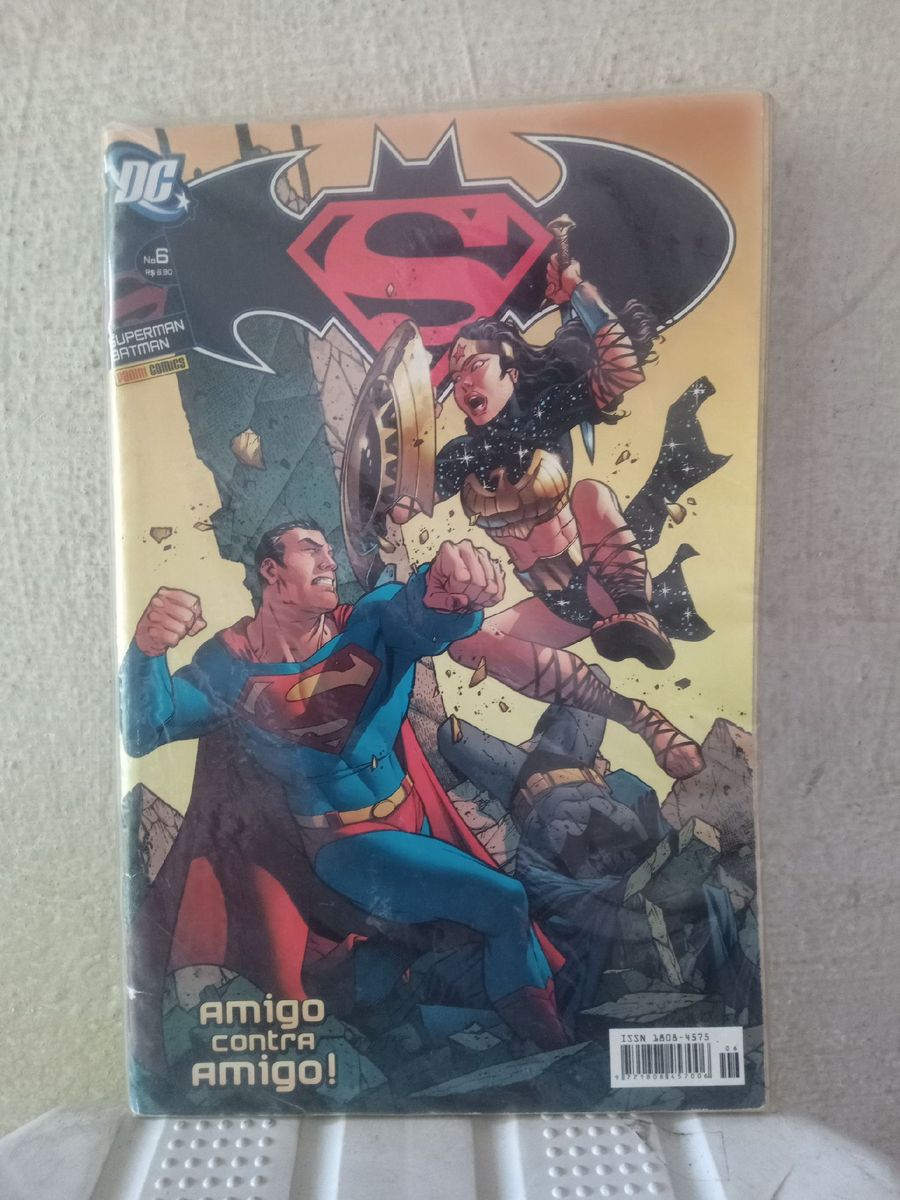 Gibi Hq Superman Batman Amigo contra Amigo Nº 6 | Livro Dc Comics Usado  57471152 | enjoei