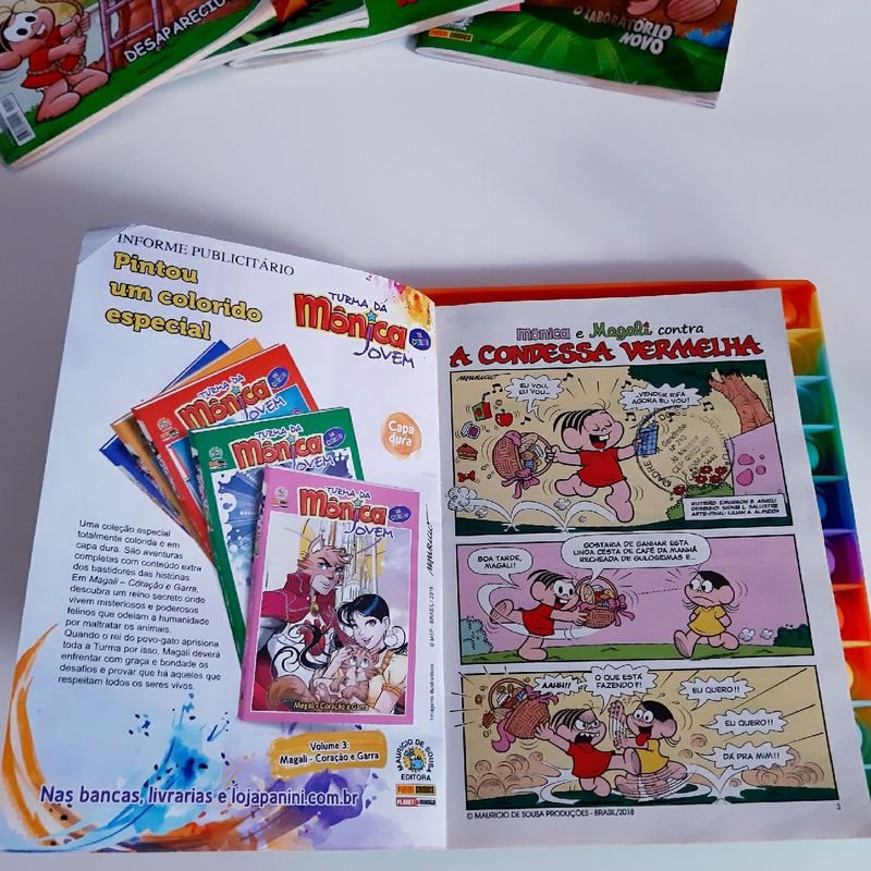 Gibi Infantil Turma da Mônica - Panini Comics na Papelaria Art Nova