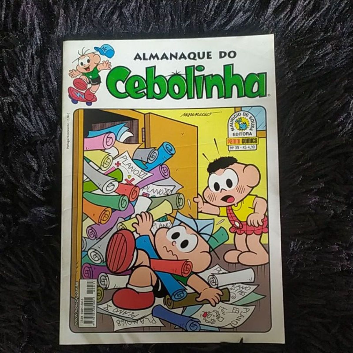 Gibi Turma Da M Nica Almanaque Do Cebolinha Vol Livro Turma Da Monica Usado