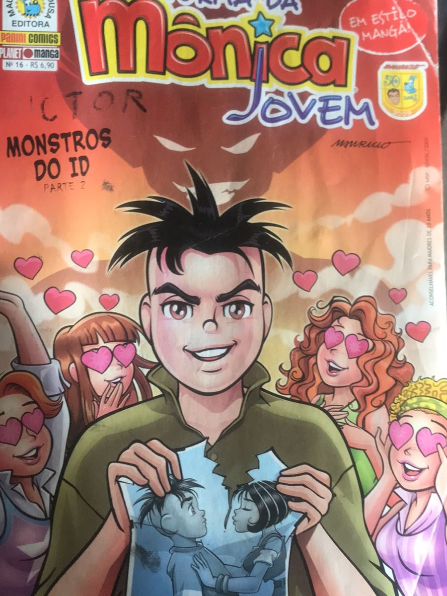 Gibi Turma Da Mônica Jovem 16 Livro Panini Usado 57302374 Enjoei 2593