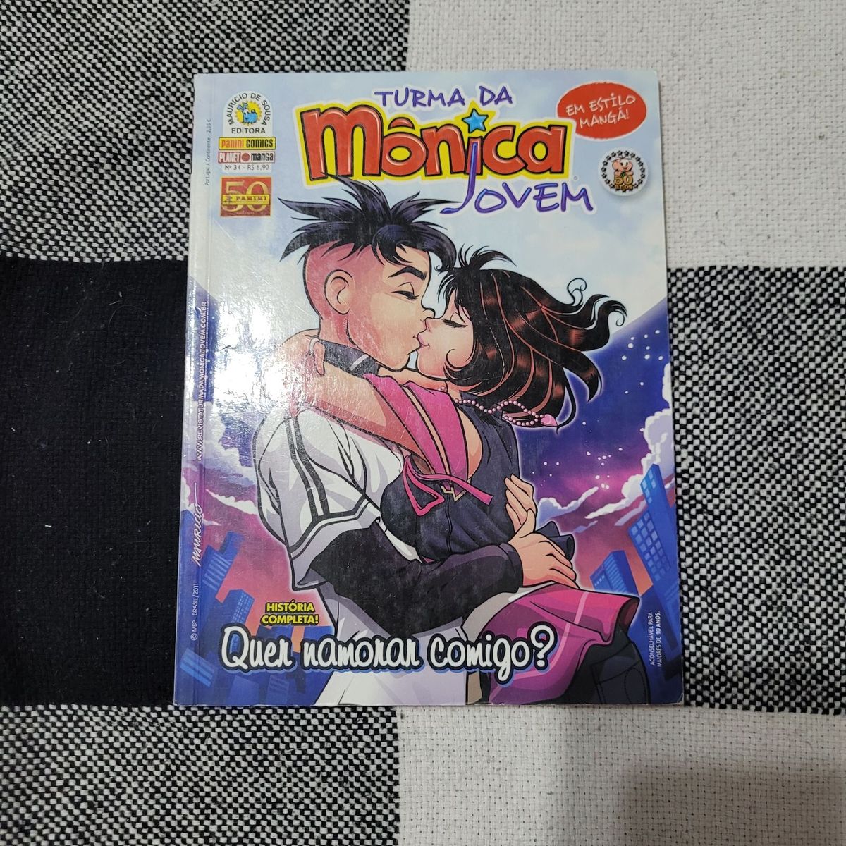 Gibi Turma Da Mônica Jovem 34 Quer Namorar Comigo Livro Panini Comics Usado 78975572 Enjoei 7066