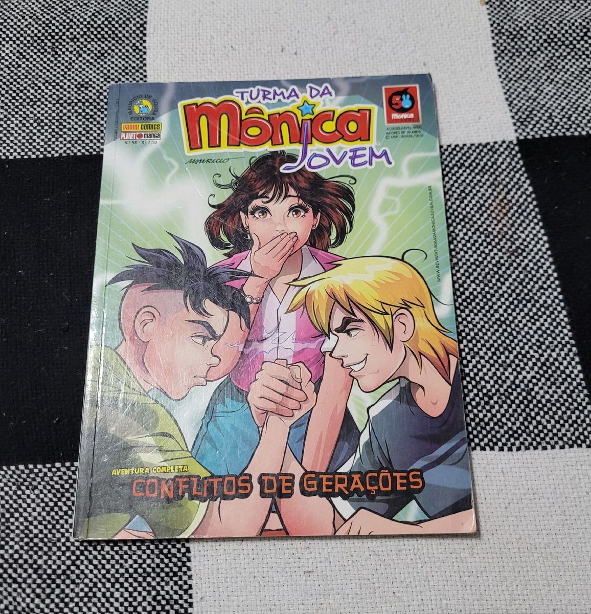 Gibi Turma Da Mônica Jovem 58 Conflitos De Gerações Livro Panini Comics Usado 78976261 Enjoei 4032