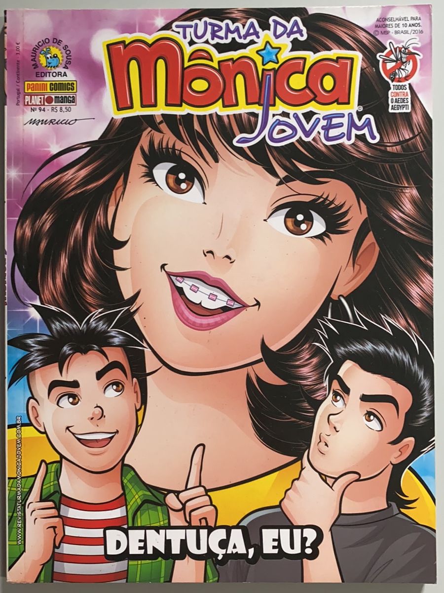 Gibi Turma Da Mônica Jovem Edição 94 Livro Panini Usado 69898265 Enjoei 8400