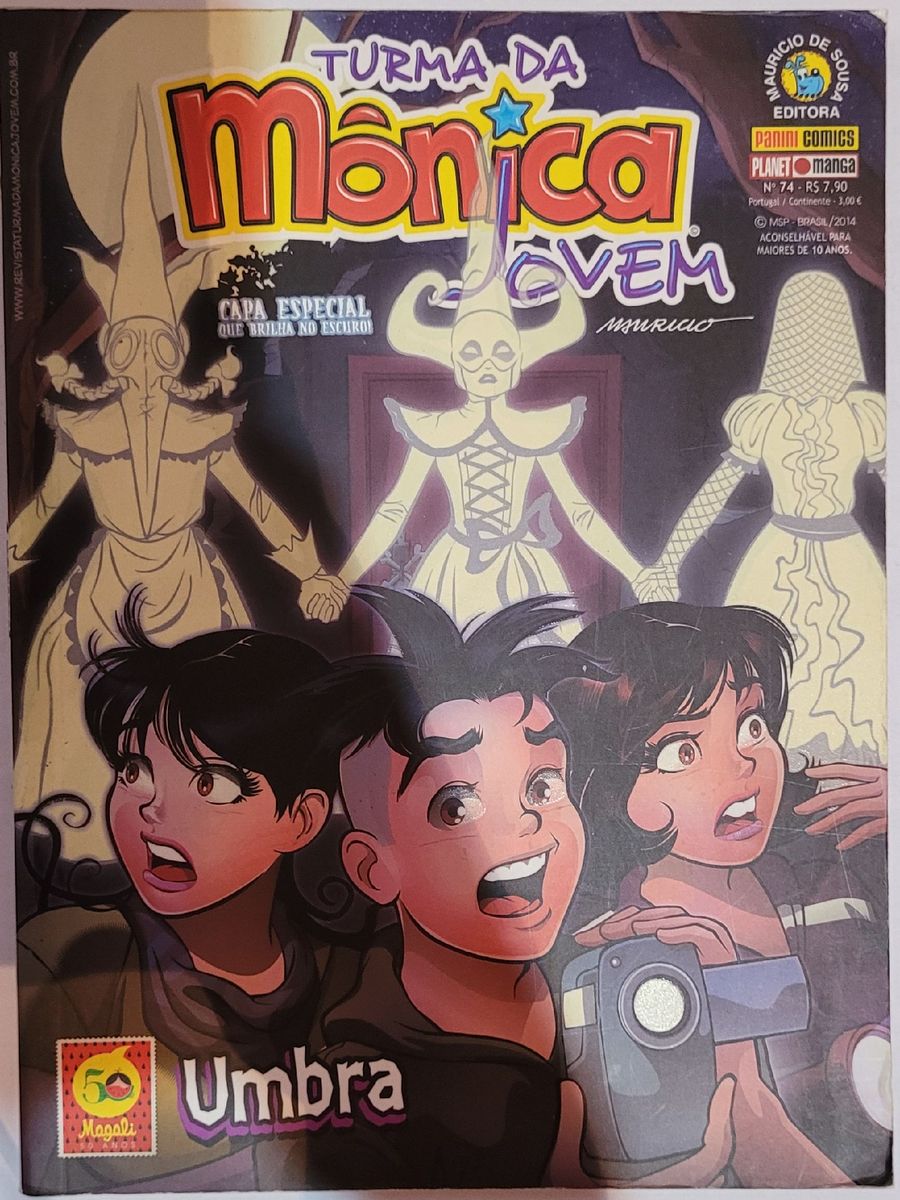 Gibi Turma Da Mônica Jovem Umbra Livro Panini Comics Usado 73396974 Enjoei 7688