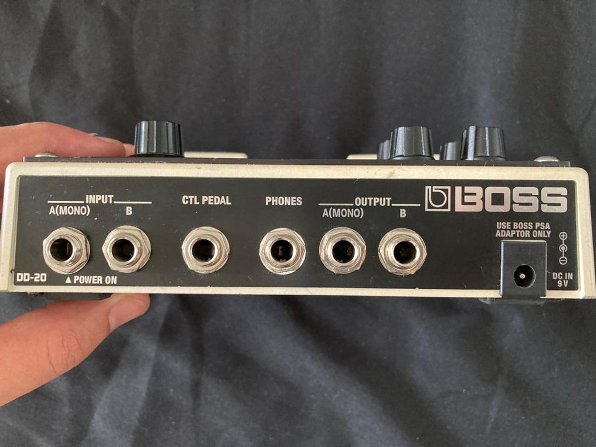 Giga Delay Dd-20 (Boss) - Pedal de Guitarra | Item de Música