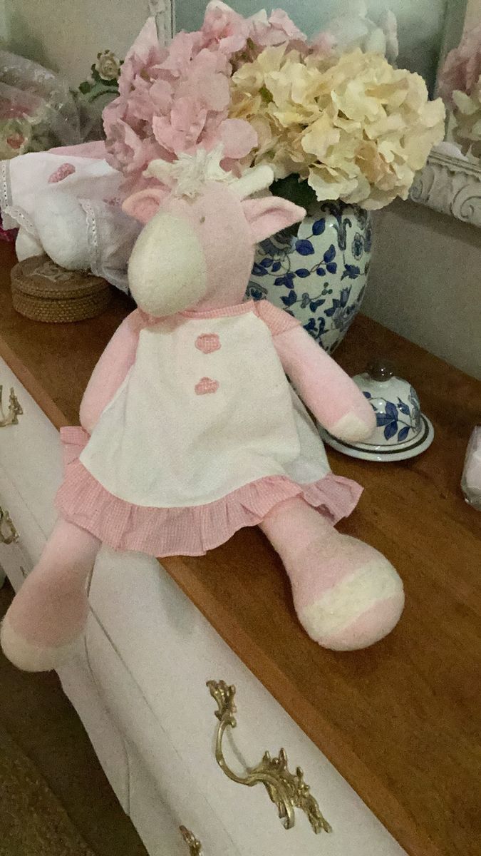 Girafa de Pano | Carrinho de Bebê Bibi E Léo Usado 132888034 | enjoei