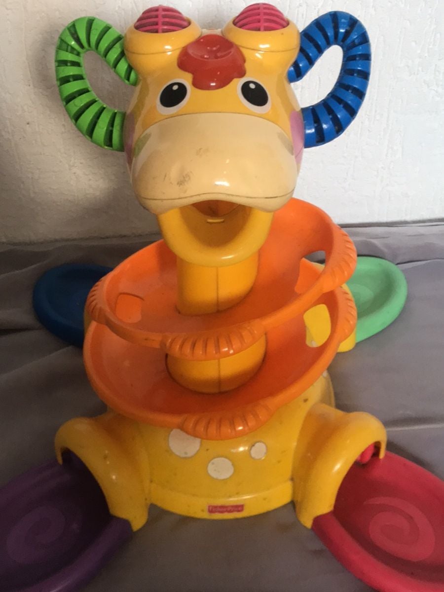 Girafa Musical Fisher Price | Brinquedo para Bebês Fisher Price Usado ...