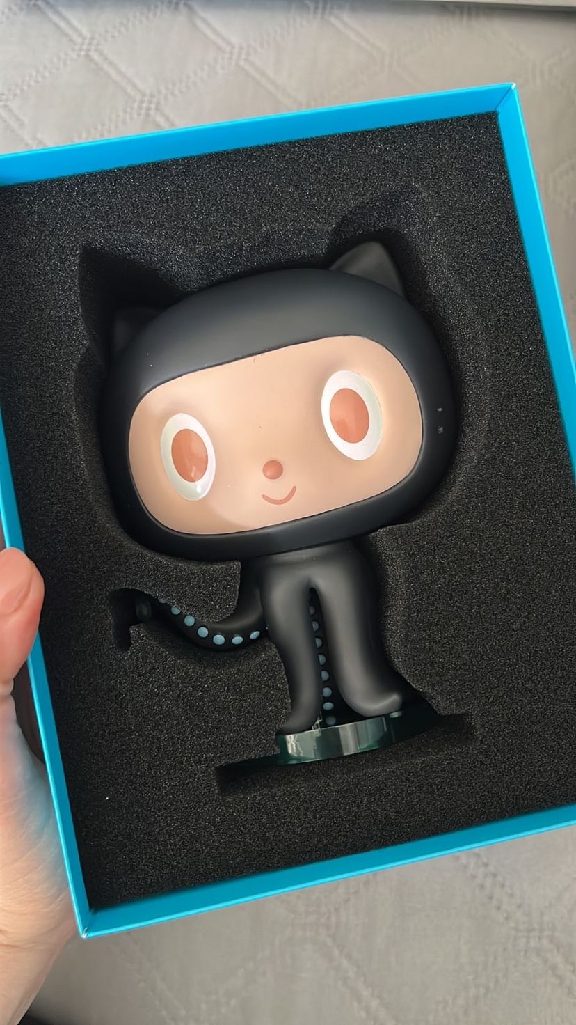 Github Octocat Figurine Boneco Gato Polvo | Item de Decoração Github ...