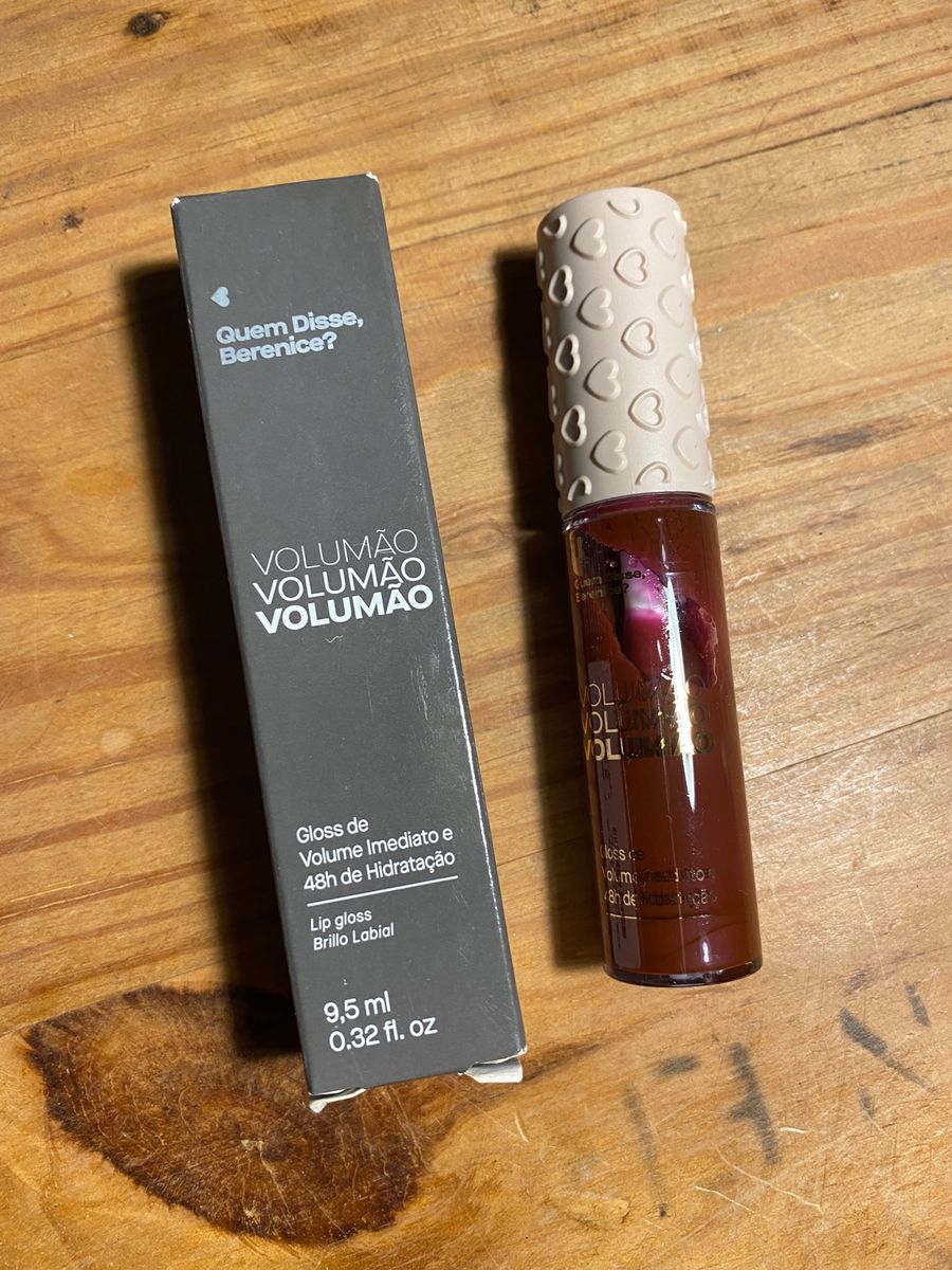 Gloss Labial Volumão Cereja Explosão | Maquiagem Feminina Quem Disse ...