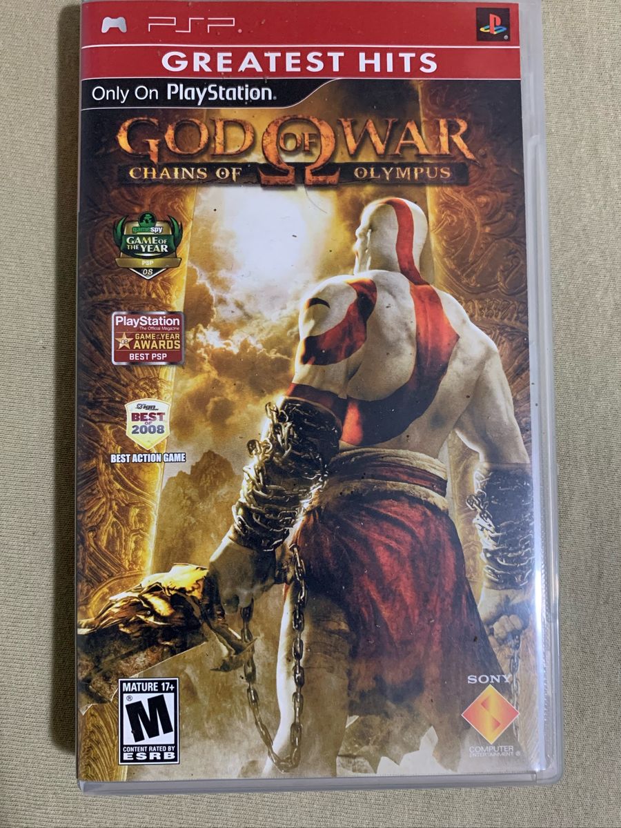 PSP God Of War Chains of Olympus Nové za 1 189 Kč
