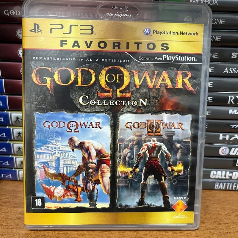 Jogo God of War Collection Favoritos - Playstation 3 - Seminovo