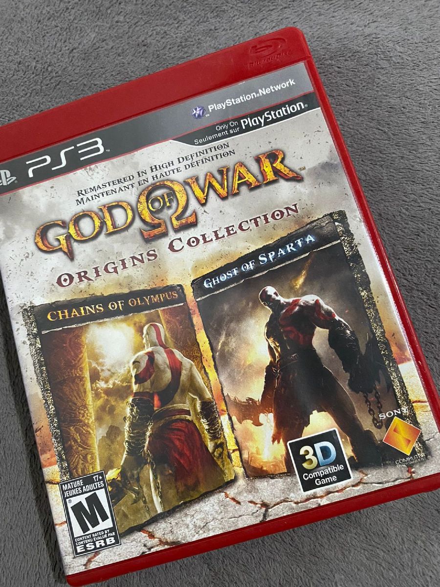 God of war Origins Collection - Jogo PS3 Midia Fisica