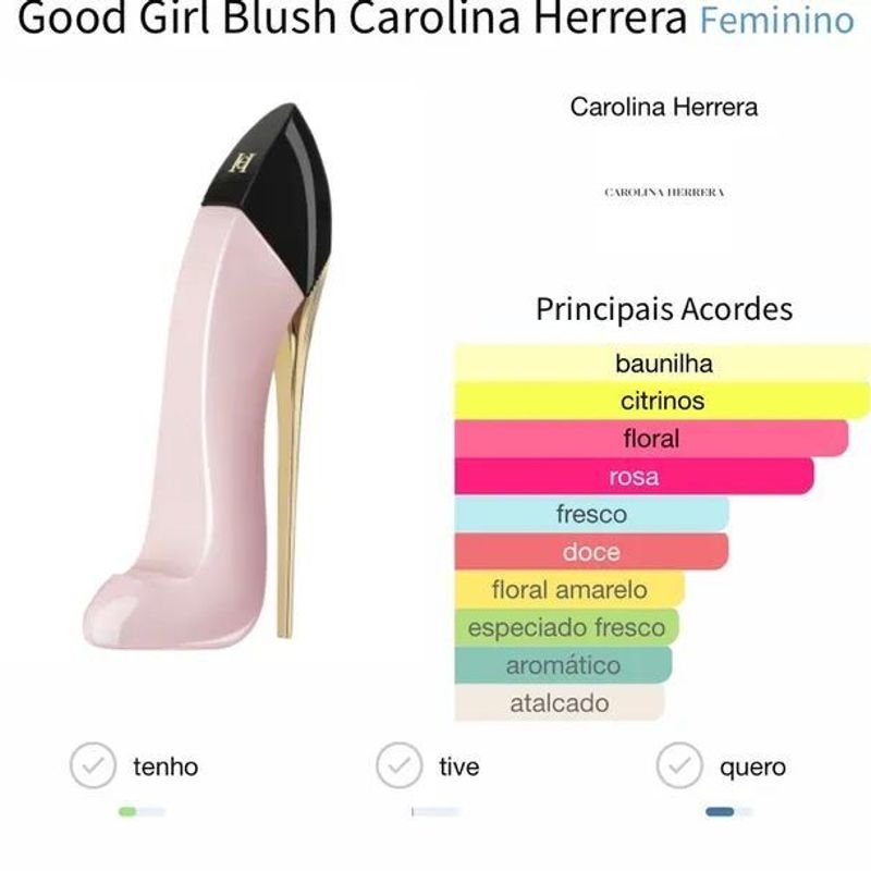 Good Girl Blush 💞 Carolina Herrera, Resenha completa! 