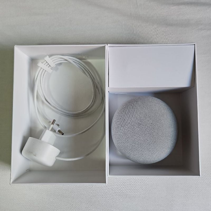 Google Nest Mini 2 Geração Cinza | Google Usado 103420315 | enjoei