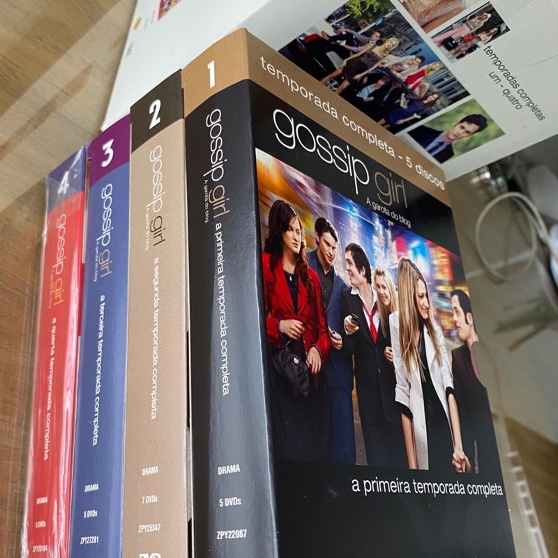 Gossip Girl Complete Series Seasons 1,2 & 3 Collection (DVD