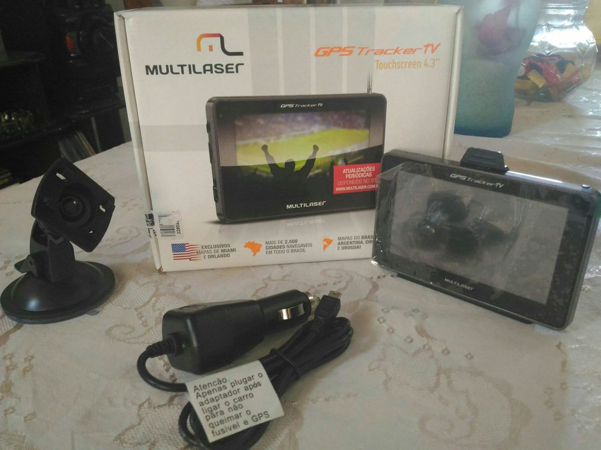 Gps _ Navegador Gps Tracker Iii Gp033 Multilaser Item Info & Eletro