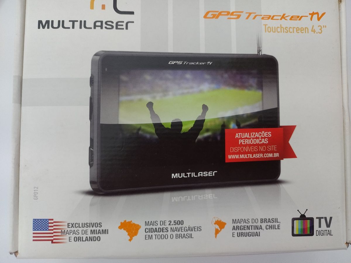Gps Multilaser Novo Item Info & Eletro Multilaser Nunca Usado