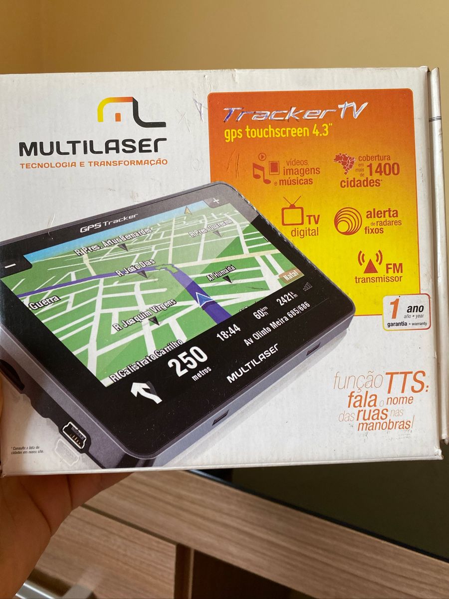 Gps Tracker Tv Item Info & Eletro Multilaser Usado 60898815 enjoei