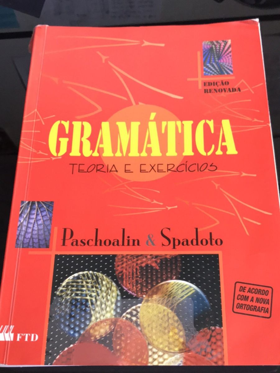 Paschoalin E Spadoto Gramatica Teoria E Exercicios