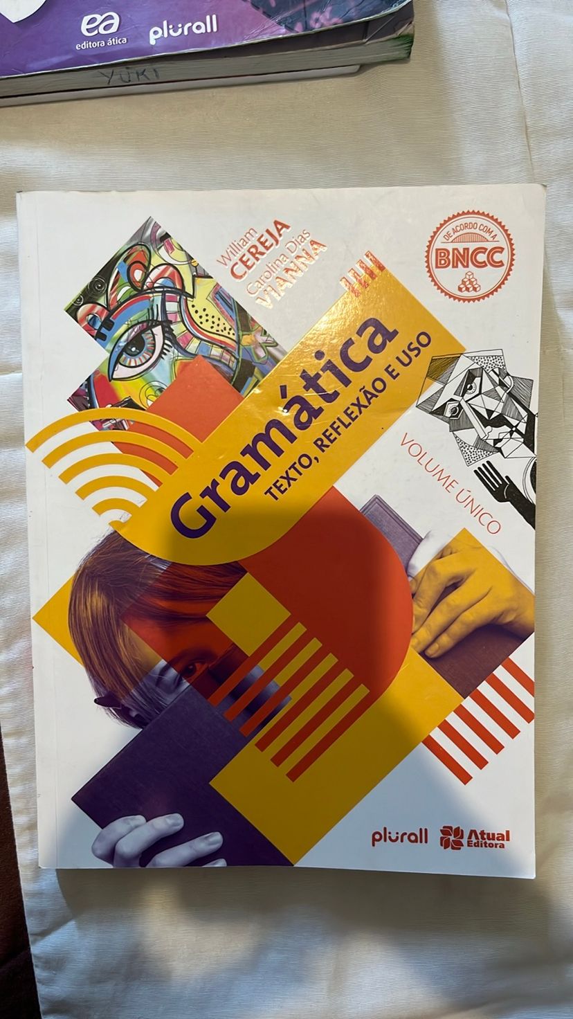 Gramática Texto, Reflexão e Uso | Livro Atual Didáticos Usado 114488390 ...