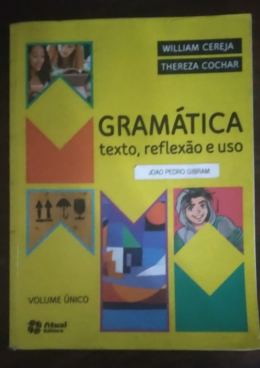 Gramatica - Texto, Reflexão e Uso | Livro Editora Atual Usado 81406625 ...