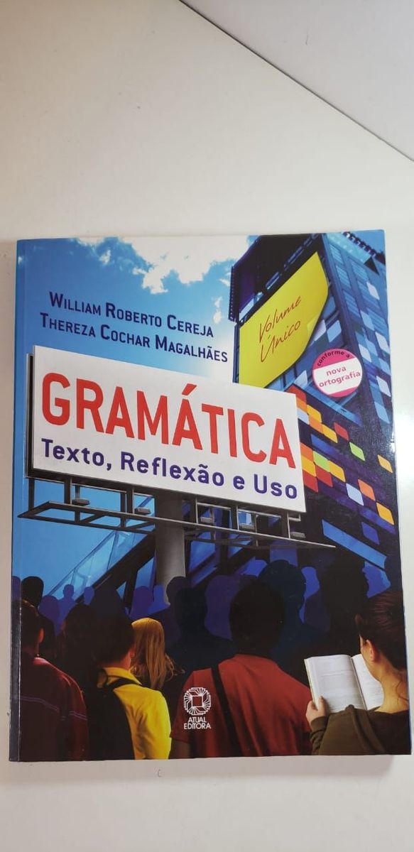 Gramática- Texto,reflexão E Uso | William E Thereza | Livro Usado ...