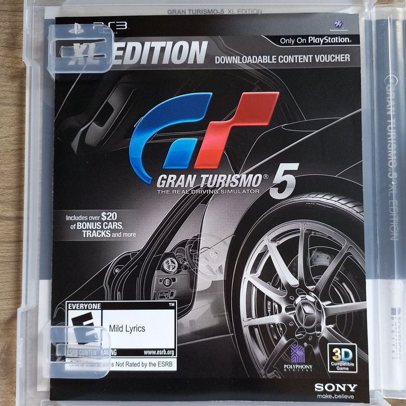 Gran Turismo 5 Xl Edition para Playstation 3, Jogo de Videogame  Playstation 3 Usado 64502165