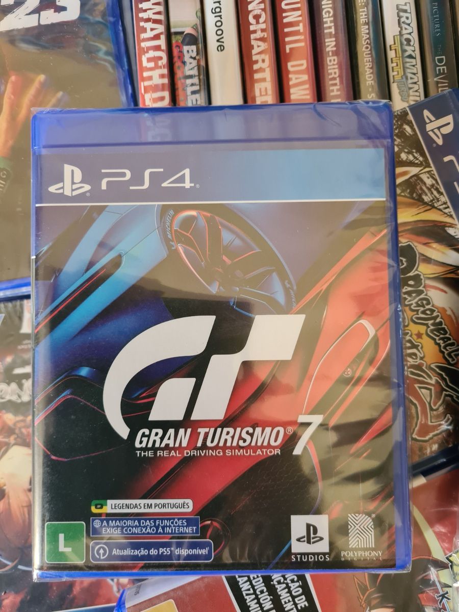 Gran Turismo 7 Lacrado Ps4 Midia Física +nf-e - R$ 270