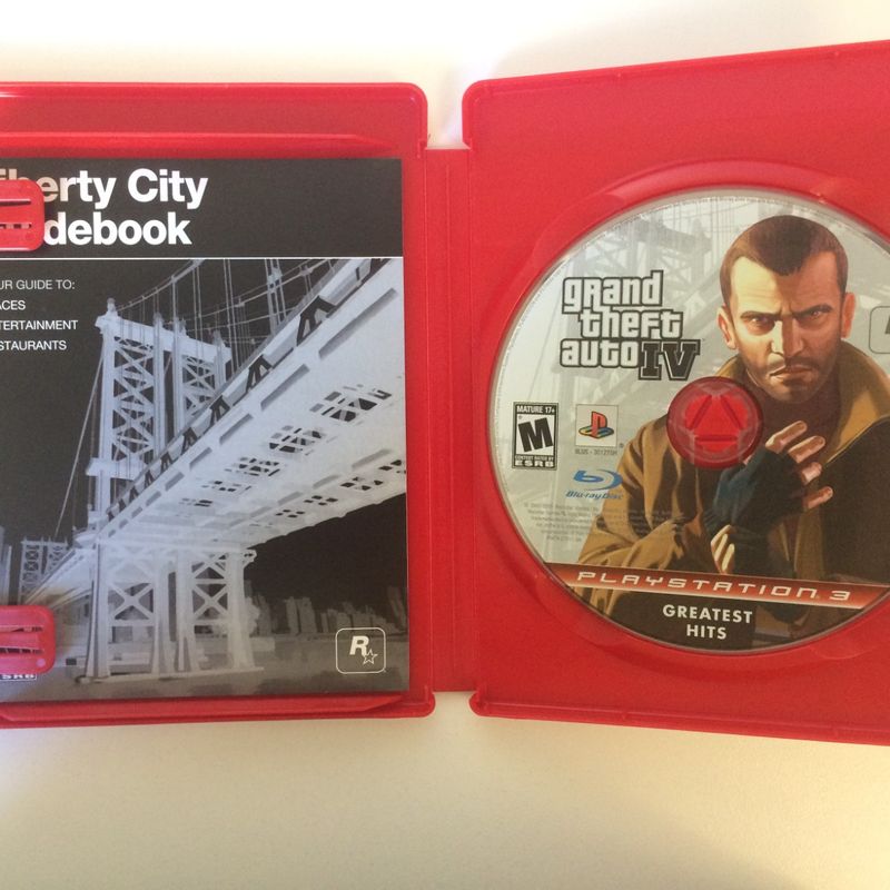 Grand Theft Auto IV GTA IV GTA 4 Jogos Ps3 PSN Digital Playstation 3