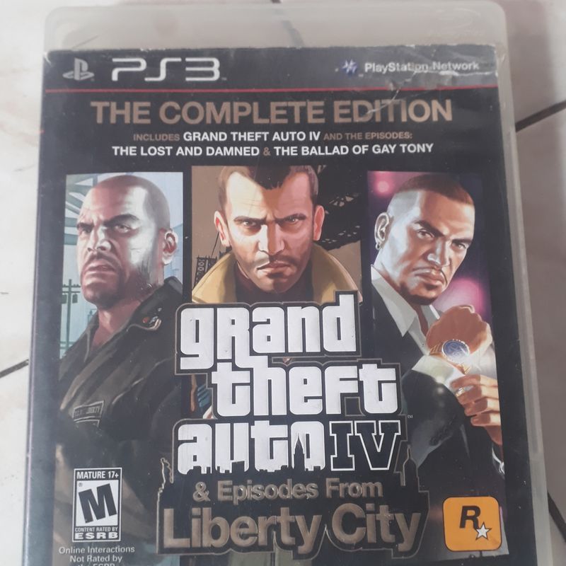 Jogo Grand Theft Auto IV & Episodes From Liberty City: Complete Ed. -  Comprar Jogos