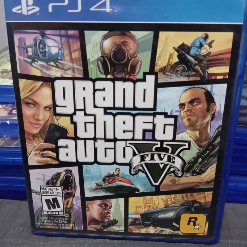 Jogo PS5 Grand Theft Auto V