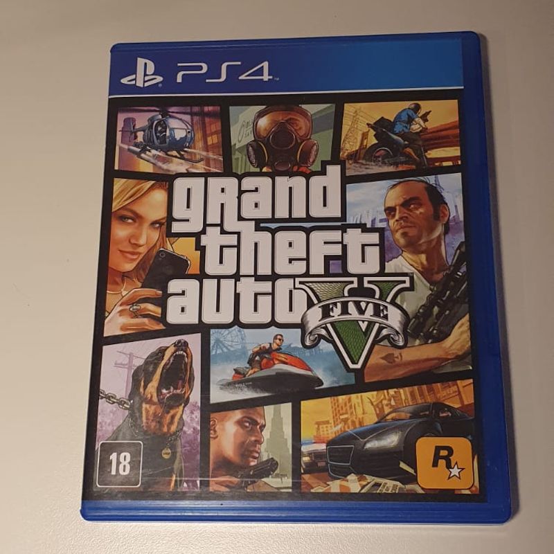 Jogo Grand Theft Auto V - PS4 - Wolf Games