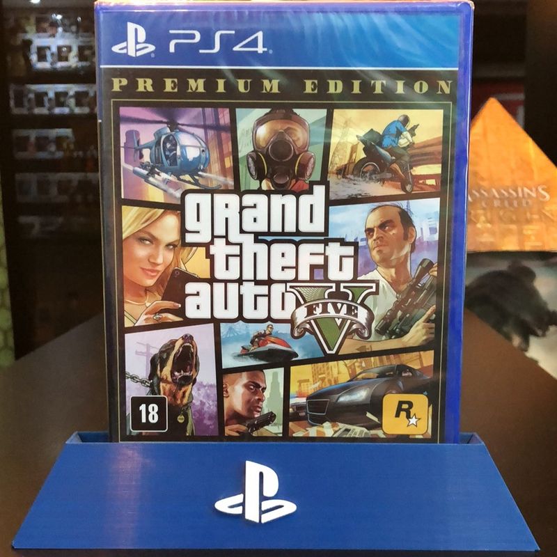 Jogo Grand Theft Auto V - PS4 - Wolf Games