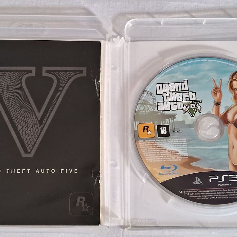 Grand Theft Auto V Ps3 - Gta V - Gta 5, Jogo de Videogame Rockstar Usado  93751953