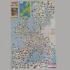 grande mapa pictórico e rodoviário da europa ocidental esso - outros 