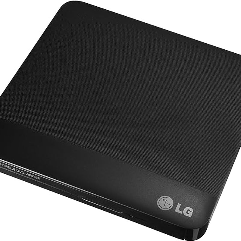 Leitor Cd/Cd-RW/Dvd Externo Slim USB 2.0 Preto LG