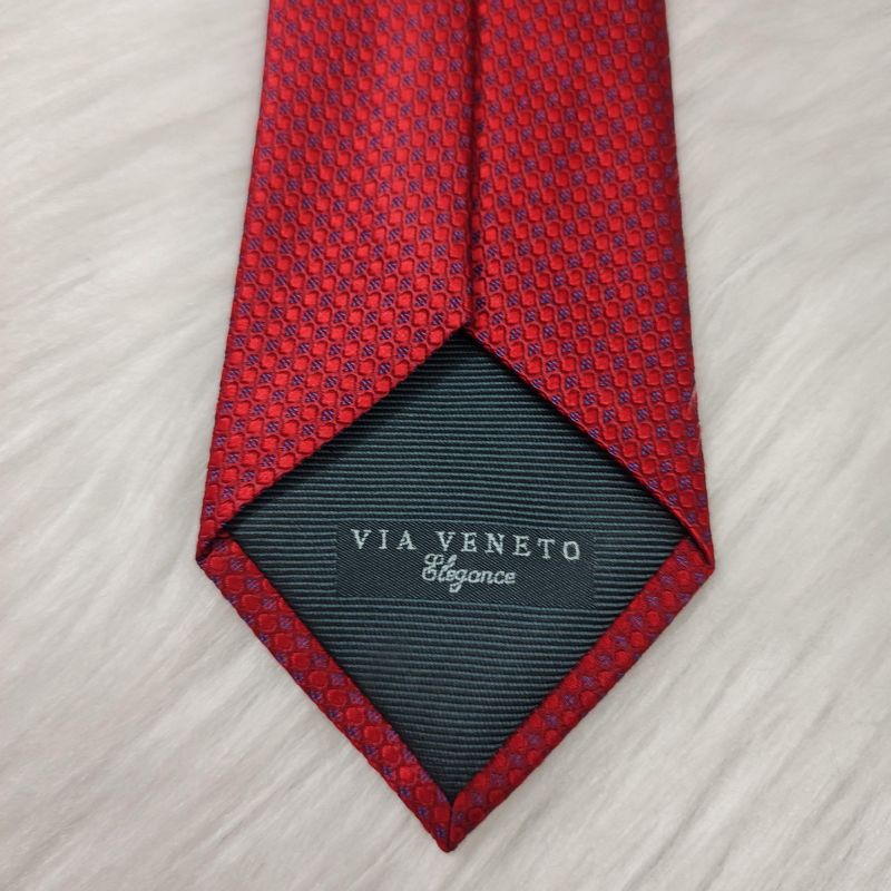 Gravata xadrez Vesuvio Napoli & lenço gravata conjunto de correspondência