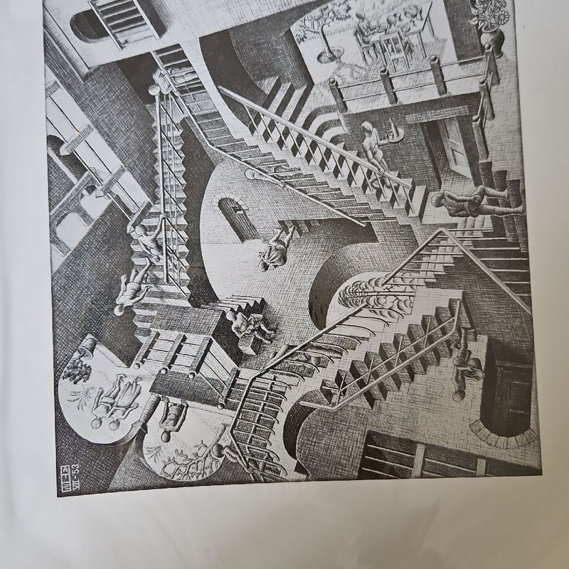 Relatividade Escher Squids By MC Escher | DALL·E 2 | OpenArt