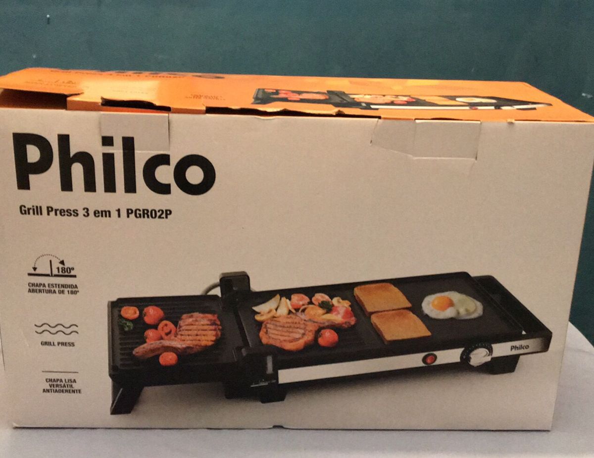 Grill Press 3 em 1 Eletrodoméstico Philco Nunca Usado 46042445 enjoei