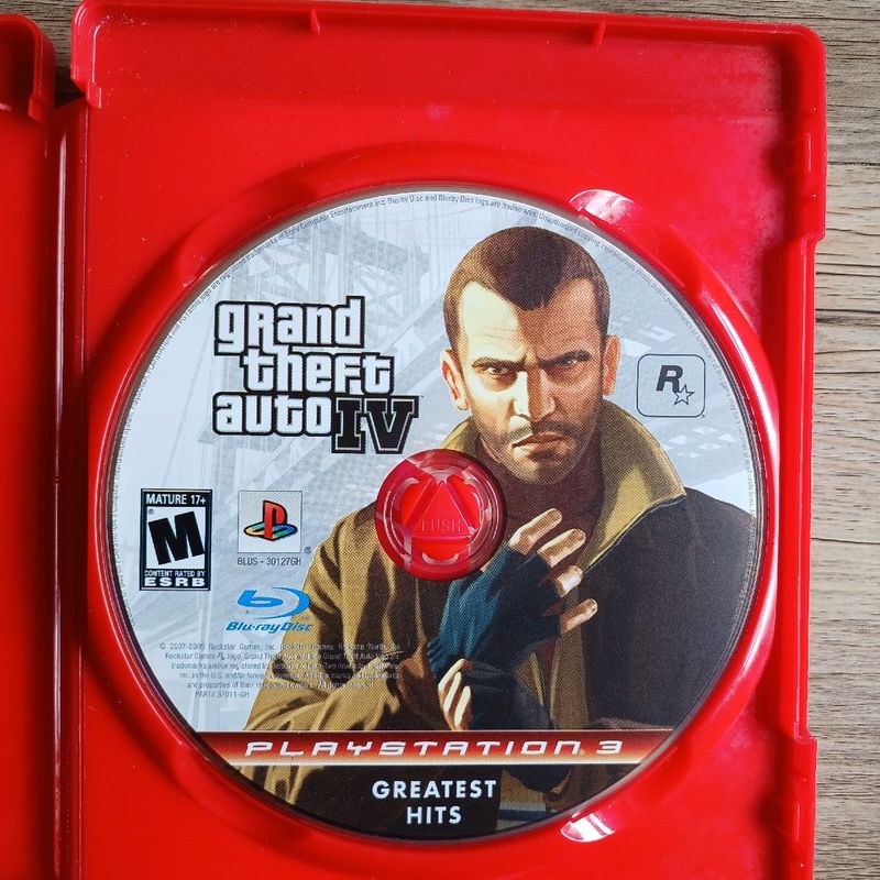 Jogo GTA IV - PS3 - Sebo dos Games - 10 anos!