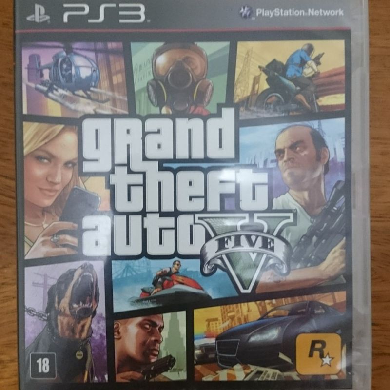 Gta 5 Ps3 - Grand Theft Auto V | Jogo de Videogame Ps3 Usado 52573770 |  enjoei