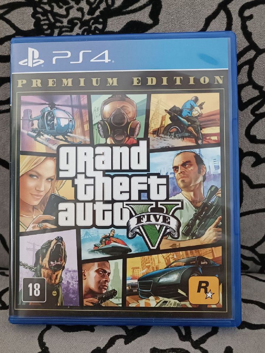 GTA V PS4-Premium Edition - Estação Games