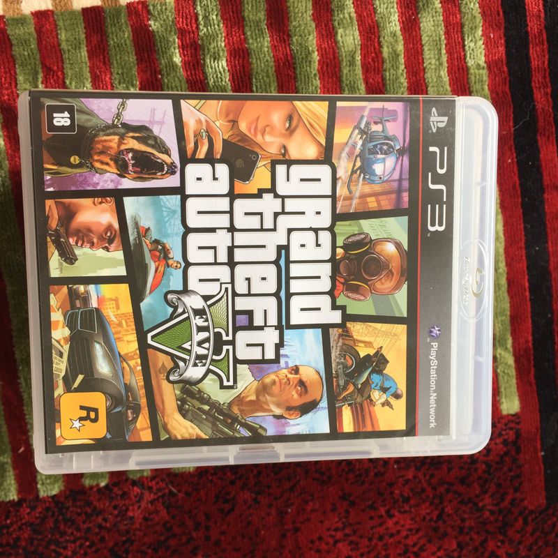 Jogo PS3 Grand Theft Auto V Game