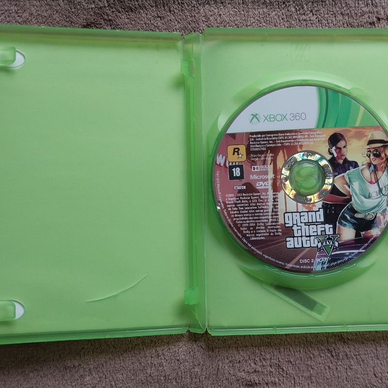 GTA V - (DOIS CD'S) - Xbox 360 - Mastra Games