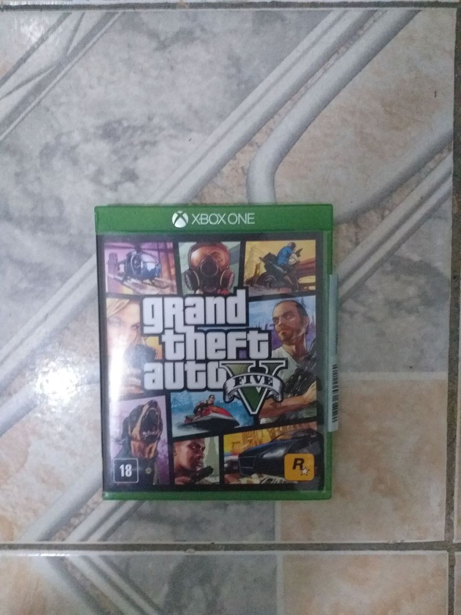 Gta 5 - Grand Theft Auto V Xbox One Mídia Física Português